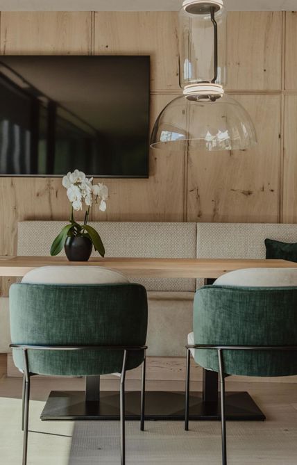 Dining area of Chalet Dolomites