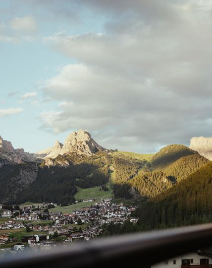 View from the Family Studio of the Dolomites