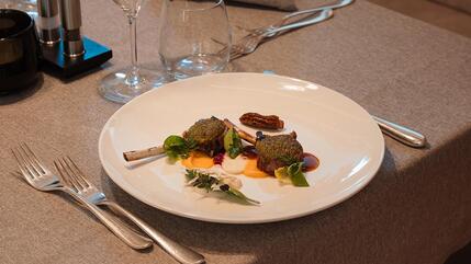 Fleischgericht als Hauptspeise