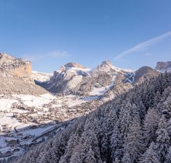 Dolomiten im Winter