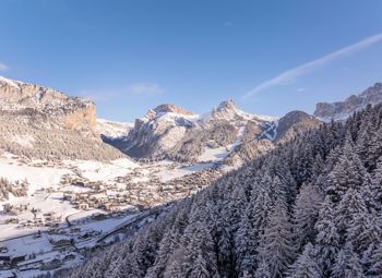 The Dolomites in winter