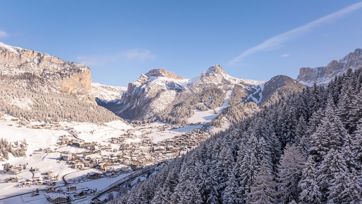 Dolomiten im Winter
