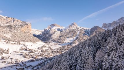 Dolomiten im Winter