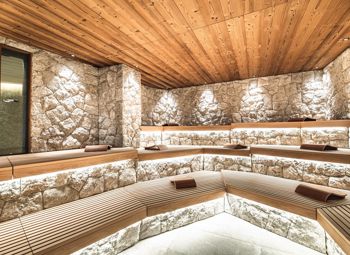 Dolomite Stone Sauna