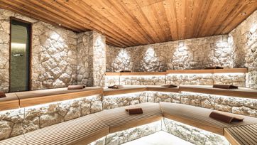 Dolomite Stone Sauna