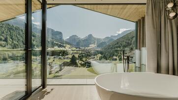 Vasca da bagno nel Chalet Dolomites
