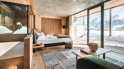 Wellness Suite Premium con terrazza privata sul giardino